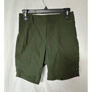 REI Co-op Savanna Trails Hiking Shorts Olive Green Womens Size 2